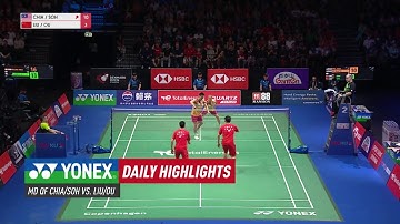 Aaron Chia⧸Soh Wooi Yik vs Liu Yuchen⧸Ou Xuan Yi- QF World Badminton Championships Copenhagen 20