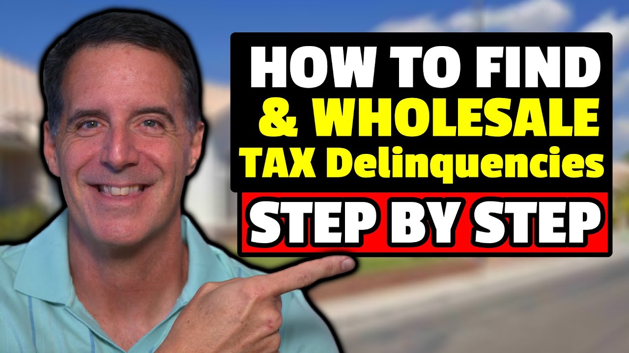 Wholesaling Tax Delinquent Houses Guide for Beginners) YouTube