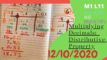 Multiplying Decimals with the Distributive Property