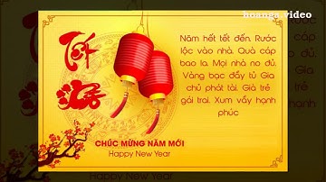 CHÚC MỪNG NĂM MỚI XUÂN TÂN SỬU 2021  hoanga video