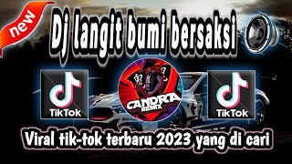 Dj langit bumi bersaksi Viral di tik-tok terbaru 2023 yang kalian cari