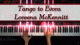 Video thumbnail of "Tango to Evora - Loreena McKennitt - Piano Cover - Caddelerde Rüzgar Piano"