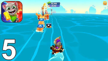 Talking Tom Time Rush Levels 17-22 Android Gameplay - Part 5