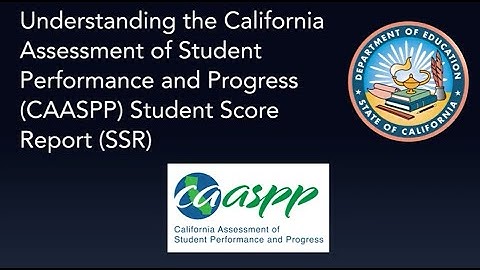 Understanding the CAASPP Student Score Report