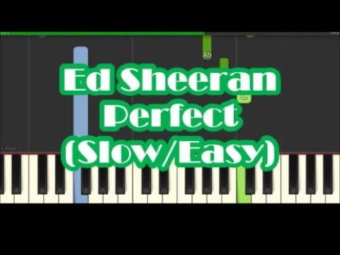 How To Play Perfect by Ed Sheeran - Slow Easy Piano ...