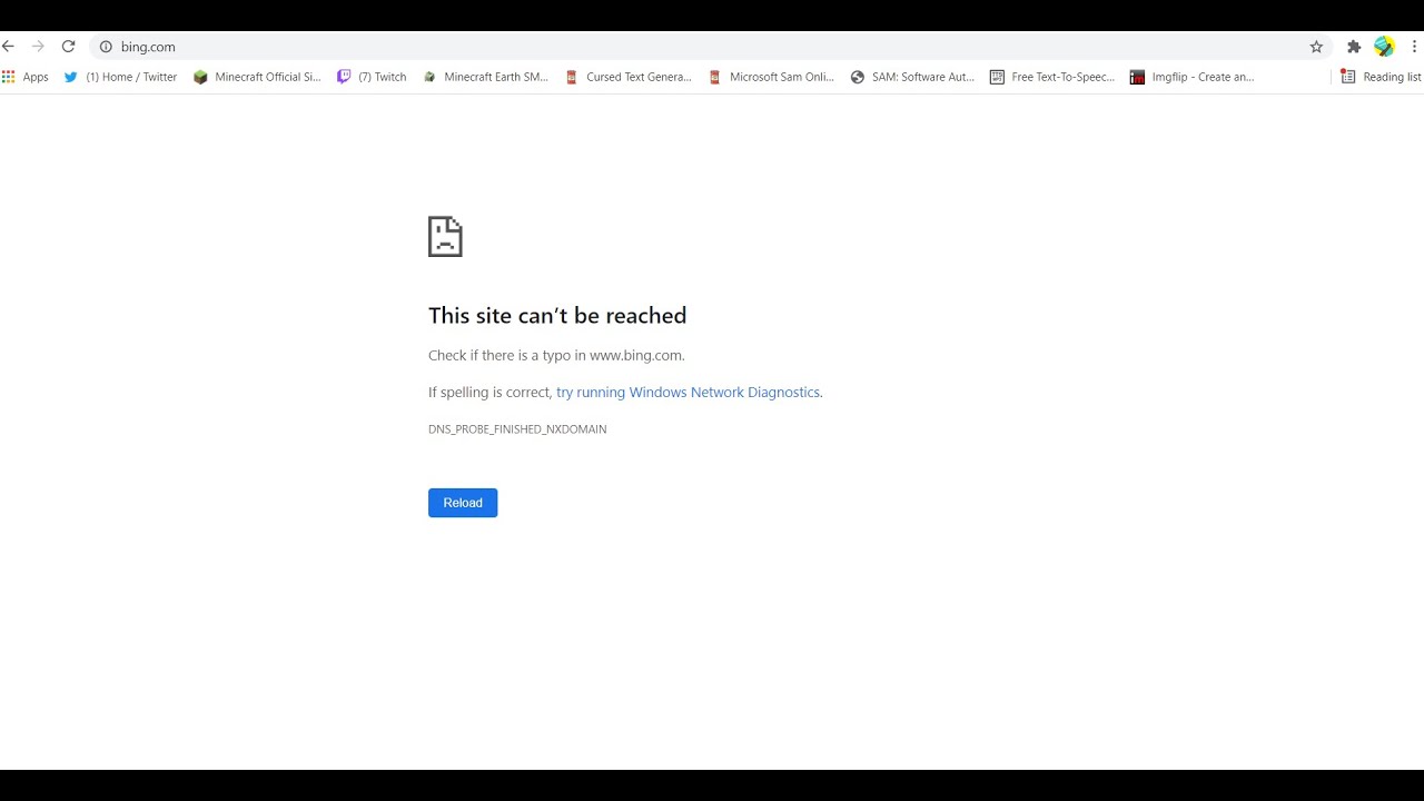 Are Bing Servers Down! ? - YouTube
