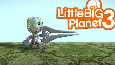 LittleBIGPlanet 3 - Video Game Items in LBP - Part 2 [MICKEYLUIZ] - PS4