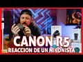 NIKONISTA reacciona a la CANON R5 por primera vez 😂  CANON R5 8k unboxing en español
