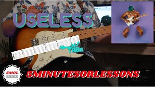Video thumbnail of "How to Play Omar Apollo - Useless | Guitar Lesson with TABs"