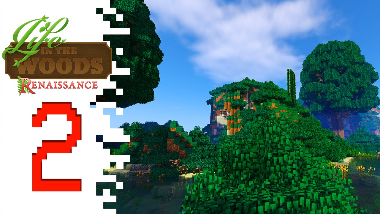 Life In The Woods Renaissance EP02 Fruit Salad (Minecraft) YouTube