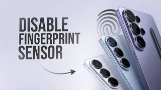 How to Disable Fingerprint Sensor on Android (tutorial)