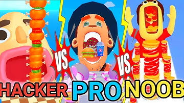 PANCAKE RUN vs SANDWICH RUNNER vs BURGER RUN - Triple Game All Level Gameplay Android NEW UPDATE SK