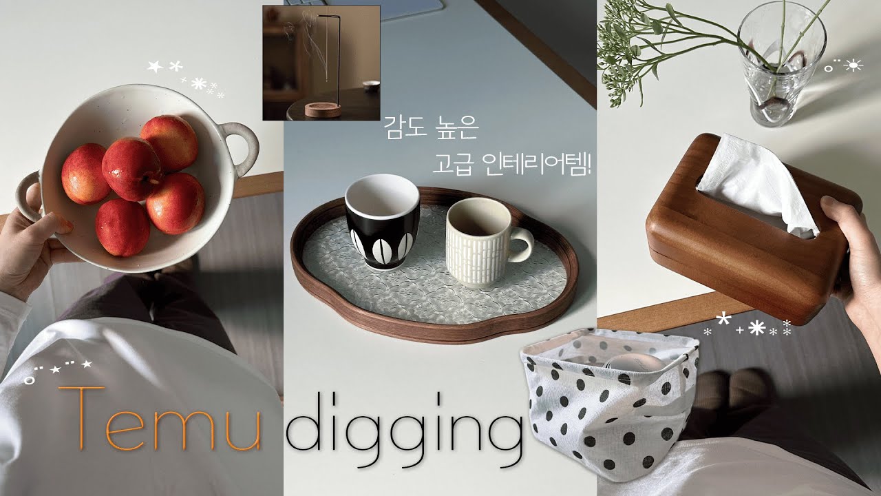 테무에서 찾은 느낌 좋은 고감도 인테리어템 12가지⋰˚✩