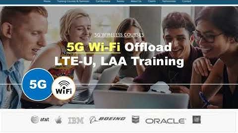 5G WiFi Offload Training, LTE U, LAA - Tonex Training