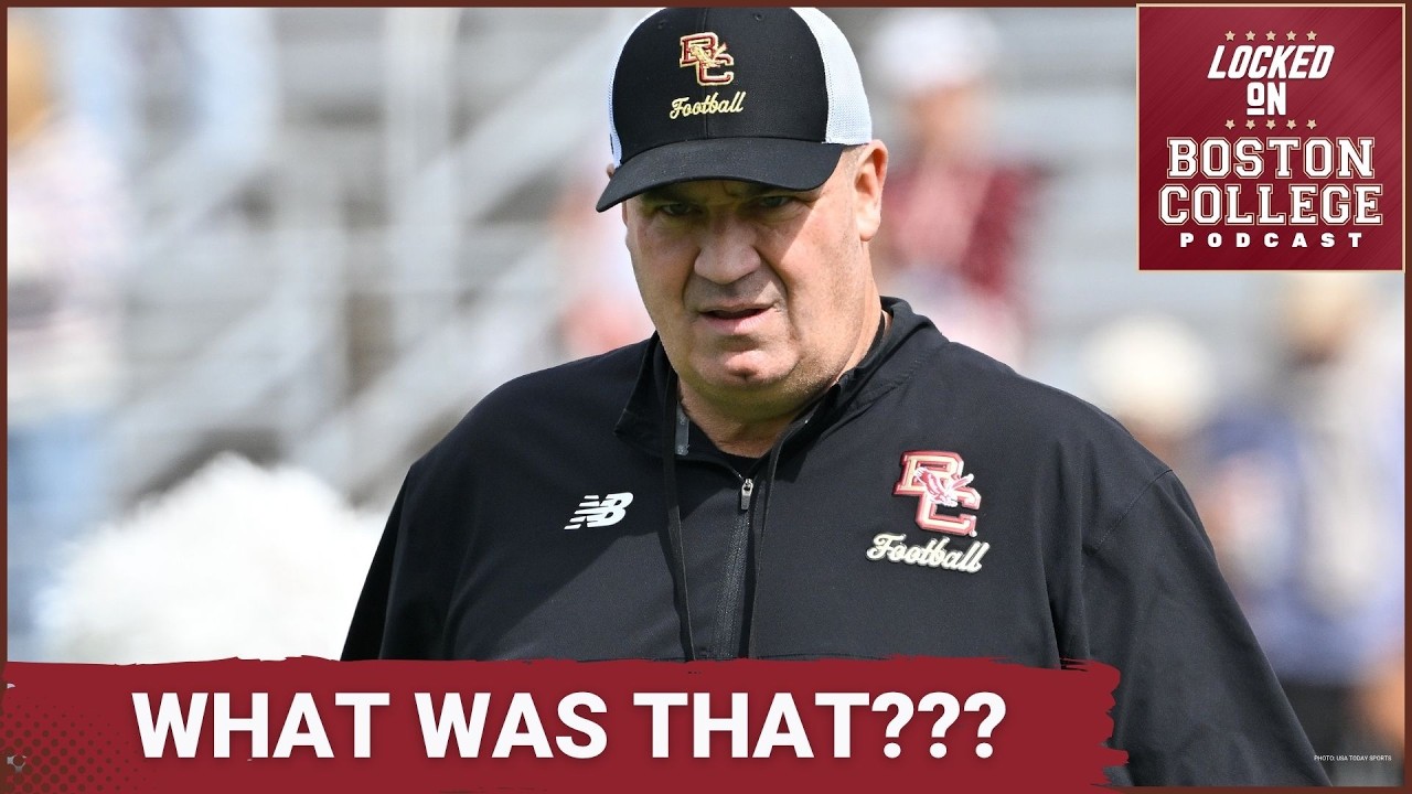 POSTGAME: Boston College Offense STALLS Against Maine, Eagles Play Poorly & Barely Escape DISASTER