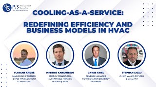 Cooling-as-a-Service P2S Consulting - Florian André, Dimitris Karamitsos, Dawie Kriel, Stephan Liozu