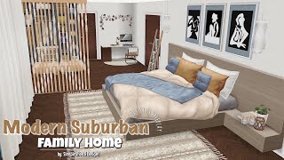 MODERN SUBURBAN FAMILY HOME | The Sims Freeplay | House Tour | Floor Plans | Simspirational Designs