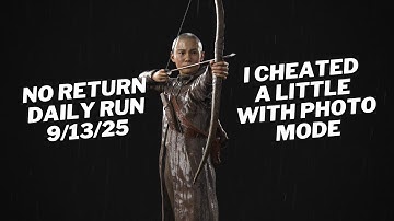 Lev Daily Run 9/13/25 No Return Grounded PS5