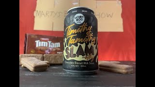 Can You Drink Beer Through A TimTam Timothy Tamothy Slamothy, Moon Dog Craft Brewery Review.