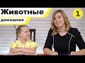 Тема "Домашние животные"  / Английский язык /1 класс