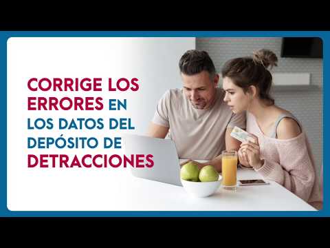 Corrige errores en