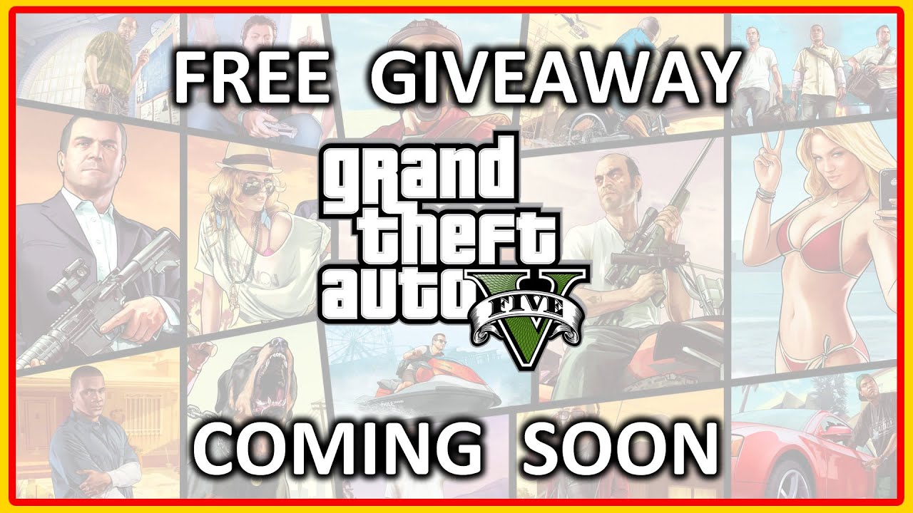 GTA 5 Giveaway Announcement YouTube