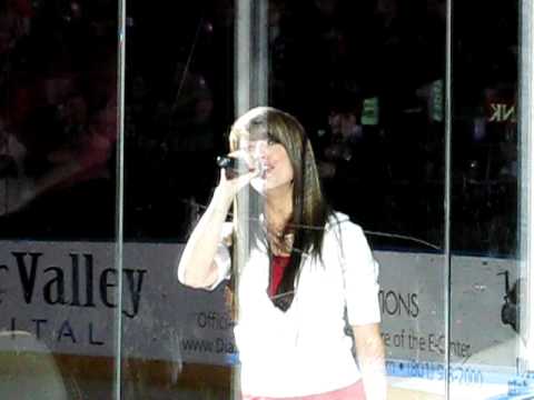 Dana Wyson Wright-Grizzlies National Anthem