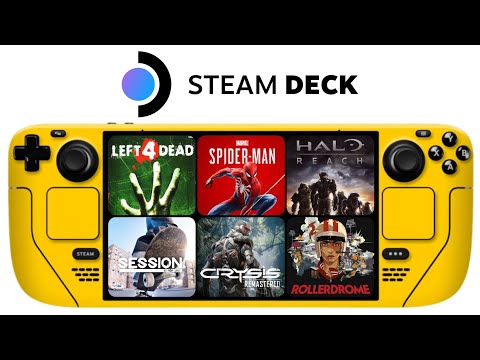 6 Steam Deck Games Tested on SteamOS | Steam Deck Gameplay