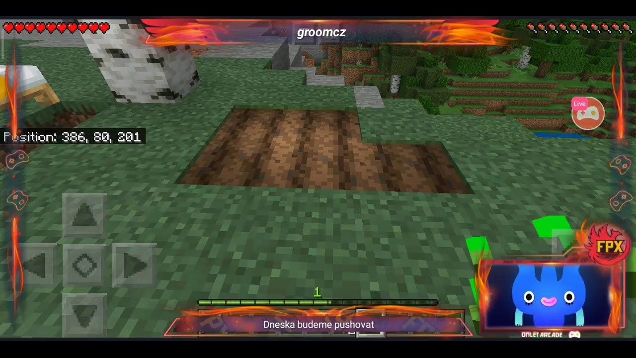 Pushování na power 1 účtu