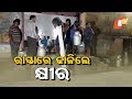 ରାସ୍ତାରେ କ୍ଷୀର ଢାଳିଲେ ଚାଷୀ Rajalaxmi Sahoo