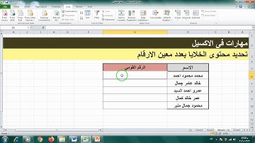 التحكم بالبيانات l ادخال عدد معين من الارقام ومنع ادخال الحروف فى الاكسل  DATA VALIDATION