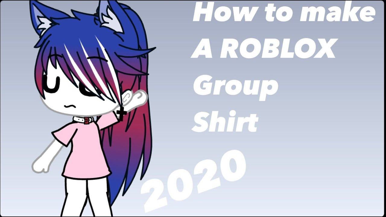 How to make ROBLOX group shirts (2020!) - YouTube