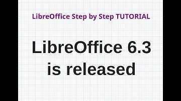 6.3 version of LibreOffice was just released