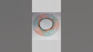 spirograph 🇮🇳 satisfyingvideos art diy #spirograph #satisfyingvideo #ytshorts #drawing #art #diy