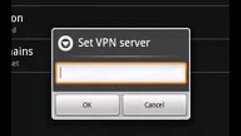 How to setup VPN on Android   PPTP/2015/