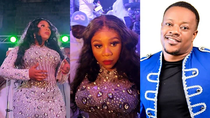 ALL EYES ON ACTRESS WUNMI TORIOLA! SEE THE FIGURE 8 OUTFIT SHE ROCK ON STAGE AS SHE STORM K1 FEST