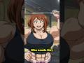 mha muscle growth: Uraraka