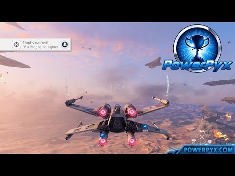 Star Wars Battlefront 2 - X-wing vs. TIE Fighter Trophy / Achievement Guide