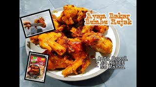 Resep Ayam Goreng Krispy Bumbu Rujak [ Tanpa Tulang ]. 