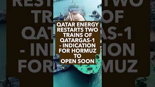WITH CEASEFIRE QATAR ENERGY RESTARTS LNG PRODUCTION #energy #shipping #iran #usa #lng #qatar #gas