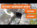 Secret German WW2 tunnel found . A mystery !