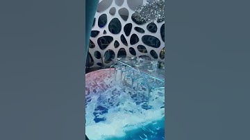 Interactive LED floor display located in Atlantic Dubai