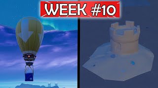 All Week 10 CHALLENGES (Build Sandcastles & More) Guide - Fortnite (SEASON 6 CHAPTER 2) screenshot 1