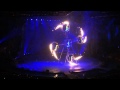 Wheels on fire in circus china again