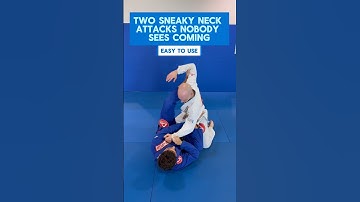 2 brutal neck attacks from closed guard in JUST 22 seconds 😱🔥