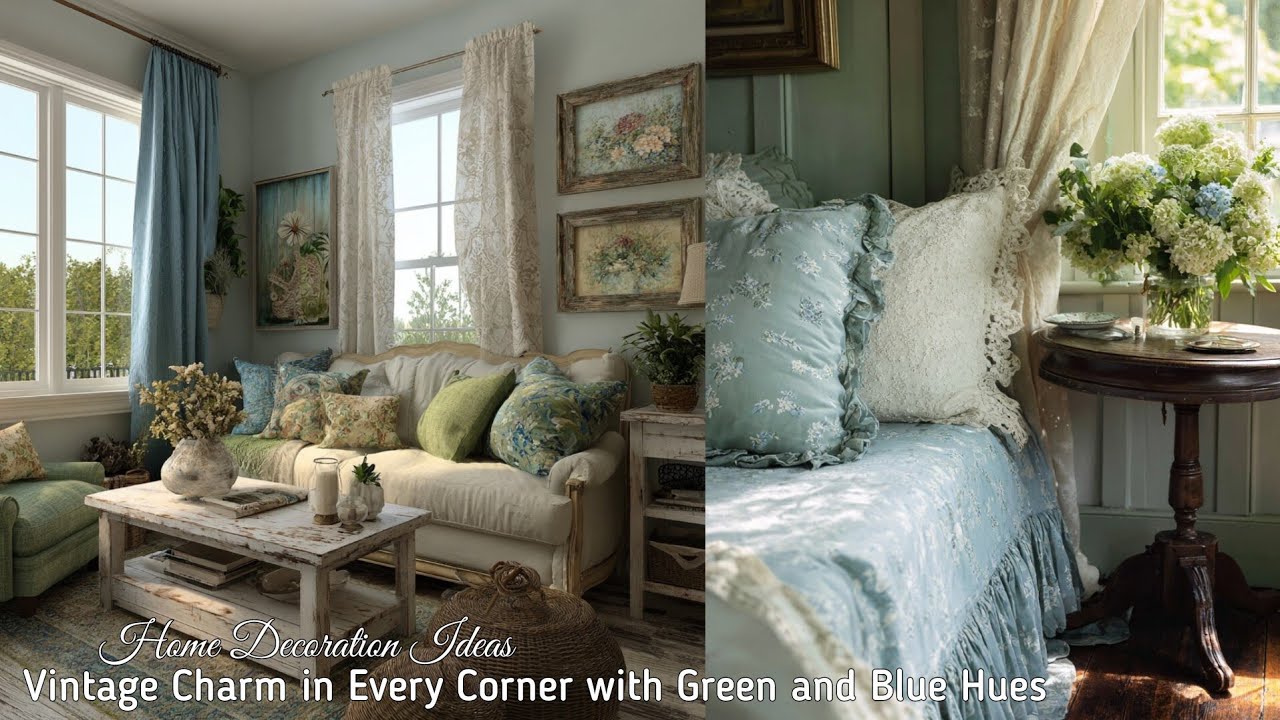 Rustic Meets Refined | How to Style Small Rooms with Vintage Blue