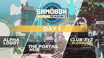 The Sandbox - Alpha Season 2 Day 1