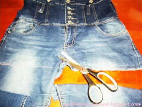 Como confeccionar un bolso con un jeans