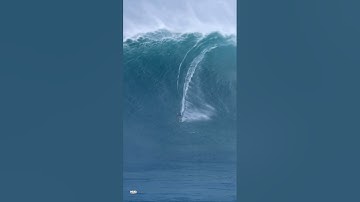 JAWS BIGGEST WAVES EVER SURFED XXL- CARLOS BURLE #Shorts