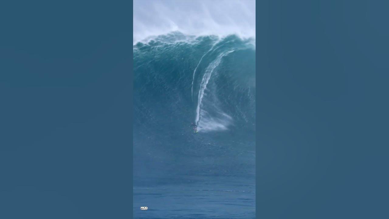 JAWS BIGGEST WAVES EVER SURFED XXL- CARLOS BURLE #Shorts